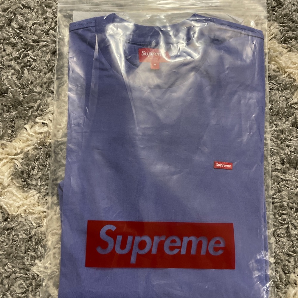 Supreme Small Box Logo Size Medium New Purple
